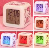 Relogio LED hello kitty